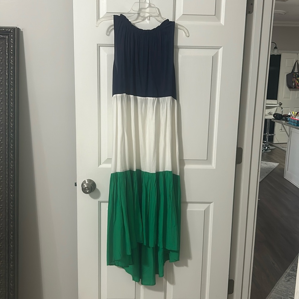 Color block Luna Tuccini dress, size small
